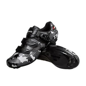 Santic Davee Men's Road Bike Shoes grey/white